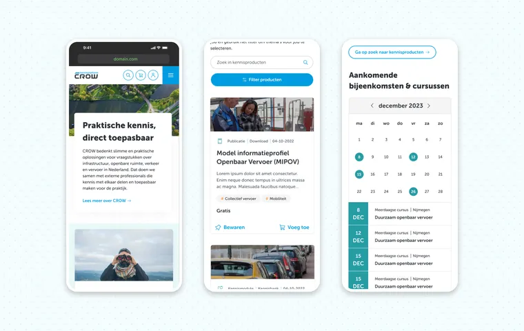 Mobile - Multiple Screens Simple - CROW